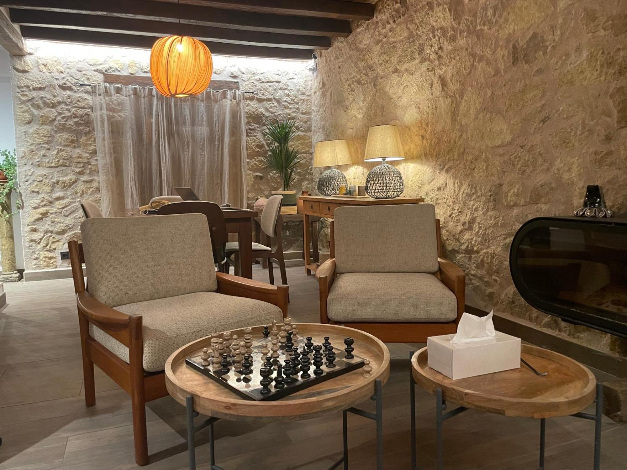 La Casa Del Cantero Pinilla del Valle Eksteriør billede