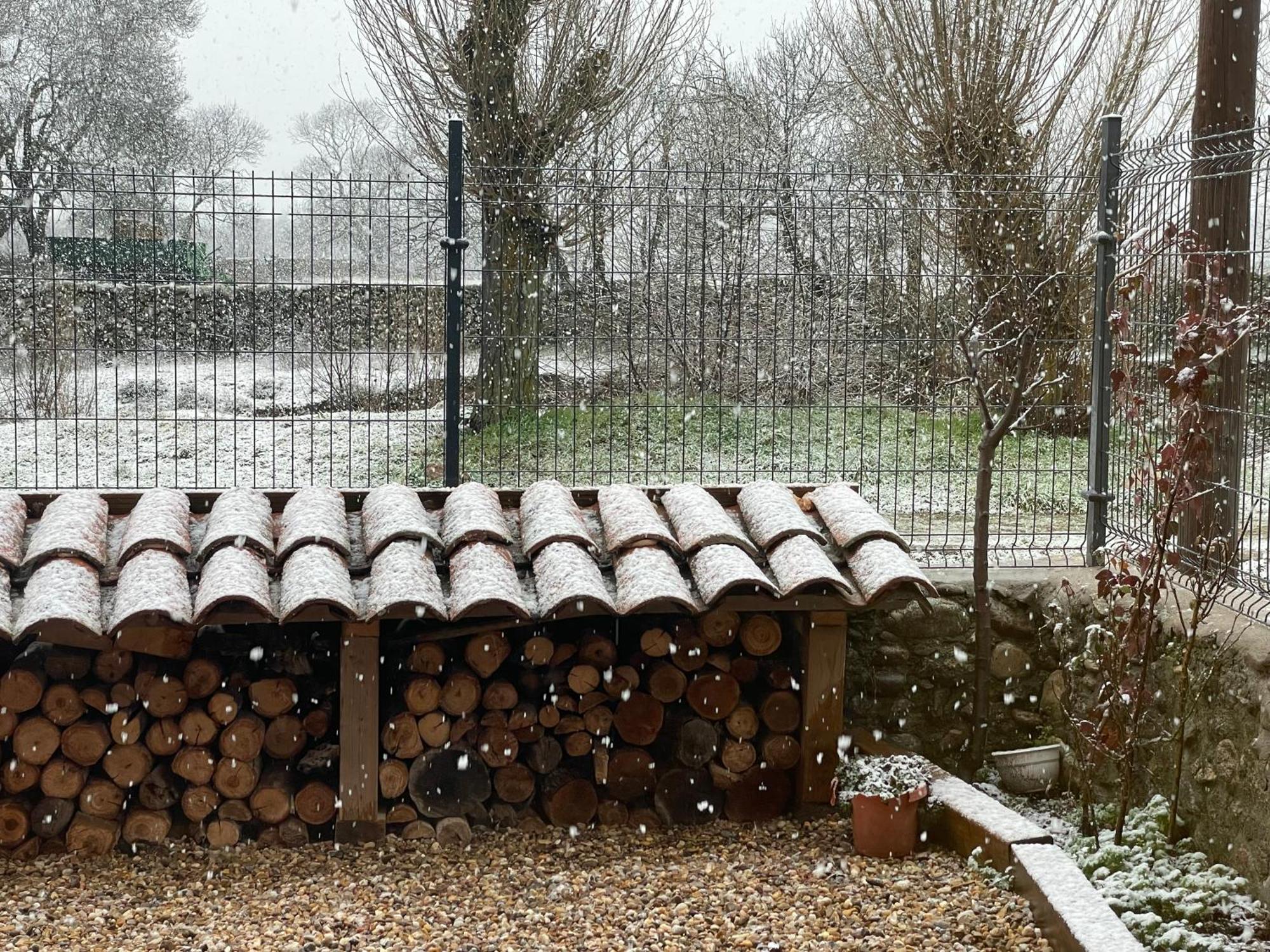 La Casa Del Cantero Pinilla del Valle Eksteriør billede
